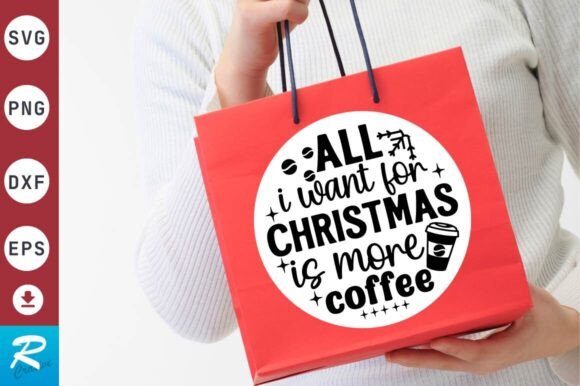 All I Want for Christmas SVG Design