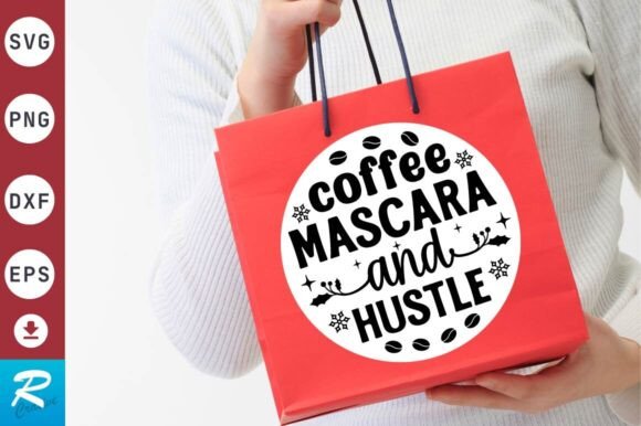 Coffee Mascara and SVG Design