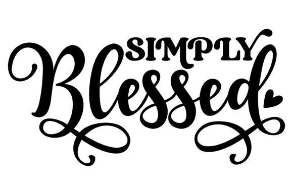 Simply Blessed Svg PNG Review