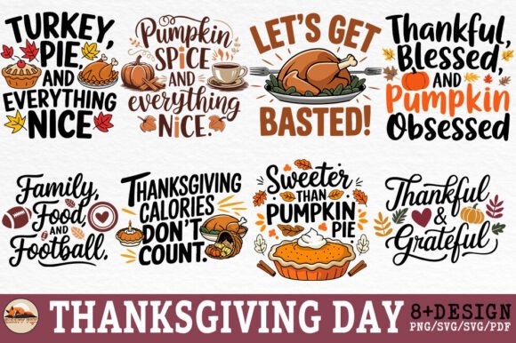Thanksgiving Design Sublimation Bundle